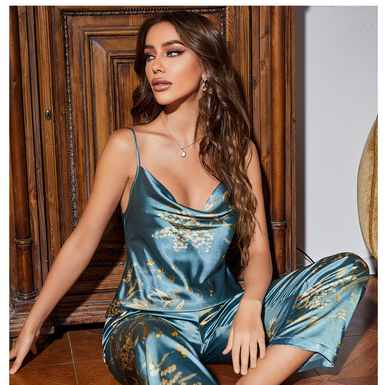 Cocktail Satin Pajama Set