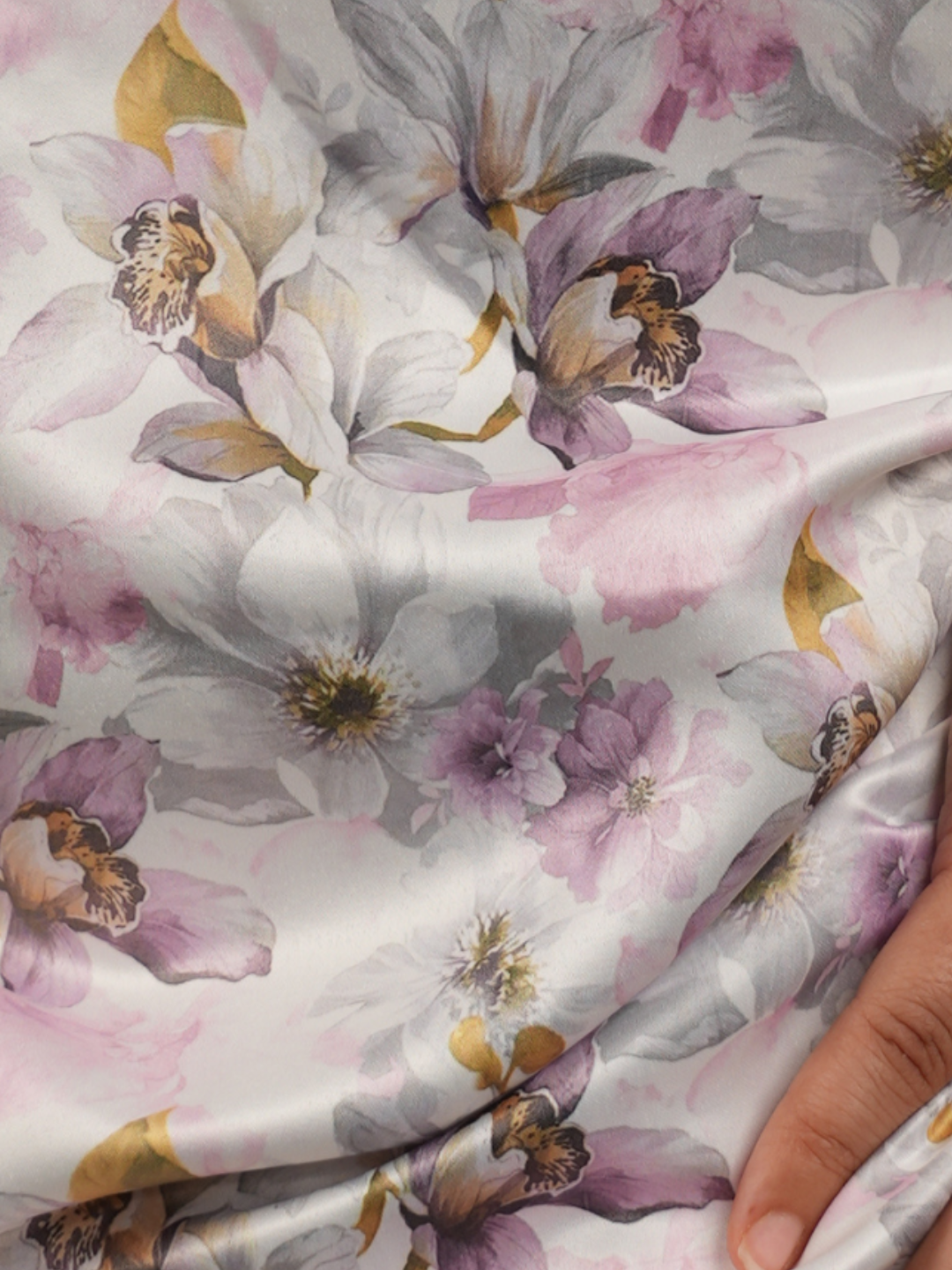 Bare Satin Print Pajama Set